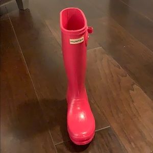 Hunter kid sparkly boots